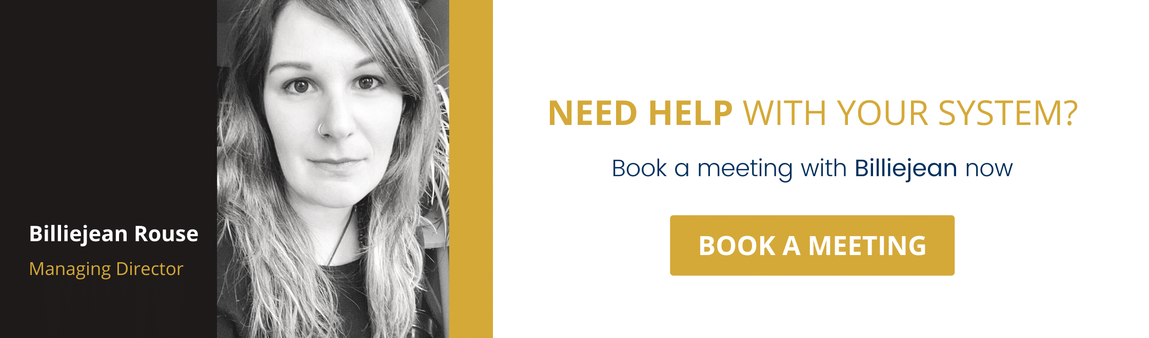 Book a meeting with Billiejean